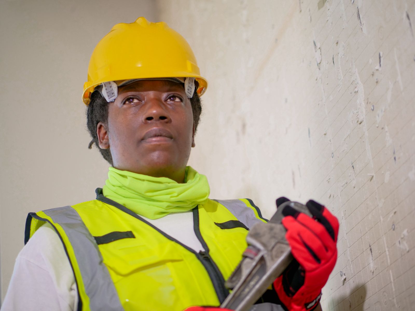 Nexo Plumbing team member working on residential plumbing